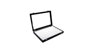 Pendants Display Trays With Hinged Glass Lid – JBOX-P5WL Pendants Display Trays With Hinged Glass Lid - JBOX-P5WL