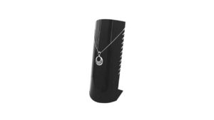 Acrylic Necklace Display Black 11½”H – JN-9BP Acrylic Necklace Display Black 11½"H - JN-9BP