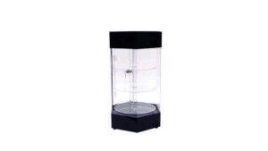 24”H Electronic Locking Hexagonal Showcase – JBOX23 24”H Electronic Locking Hexagonal Showcase - JBOX23