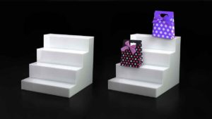 Countertop Stair Display – JDAR4R Countertop Stair Display - JDAR4R