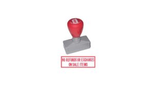 Preinked Stamp - 1