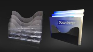 Wallmount 3-Tier Brochure Holder – CTS0112 Wallmount 3-Tier Brochure Holder - CTS0112