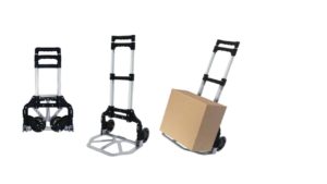 ALUMINUM COLLAPSIBLE HAND CART BLACK - HC005BLK