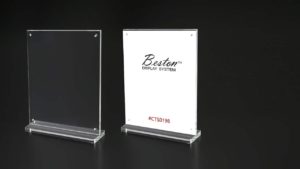 Magnetic Acrylic Sign Holder - CTS0198