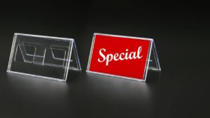 Tent Sign Holder – CTS0122 Tent Sign Holder - CTS0122