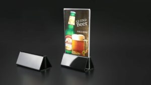 Countertop Sign holder - CTS0144B