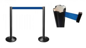 Heavy Duty Stanchion With Retractable Belt Heavy Duty Stanchion With Retractable Belt