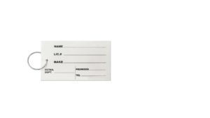 Auto Service Key Tag with Metal Chain – Tag020 Auto Service Key Tag with Metal Chain - Tag020