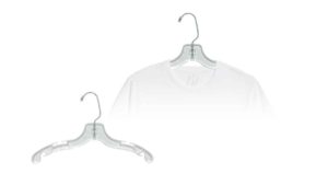 Clear Plastic Top Hanger – H026C Clear Plastic Top Hanger - H026C