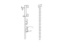 Plastic Merchandise Clip Strip – MC001 Plastic Merchandise Clip Strip - MC001