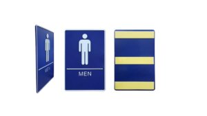 ADA BRAILLE “MEN’S WASHROOM” SIGN – SIGN061M ADA BRAILLE “MEN'S WASHROOM” SIGN - SIGN061M