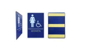 ADA BRAILLE “WOMEN’S + HANDICAP WASHROOM” SIGN – SIGN063F ADA BRAILLE “WOMEN'S + HANDICAP WASHROOM” SIGN - SIGN063F
