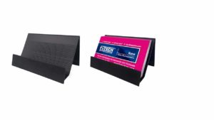 Slanted Business Card Holder BLACK – BC001B Slanted Business Card Holder BLACK - BC001B