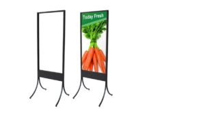 POSTER STAND BLACK - BH-48B