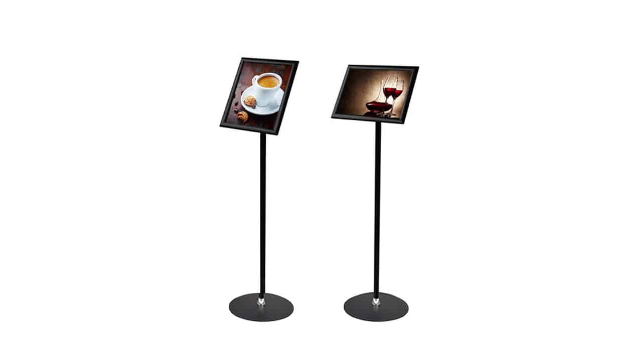 SNAP FRAME LETTER SIZE SIGN STAND - FSH011B