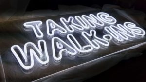 Taking Walk-ins Taking Walk-ins