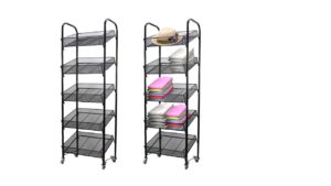 Metal Mesh Baskets Shelving - A43