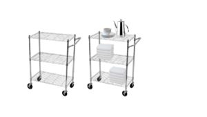 3 Tier Wire Cart - WS3036CW