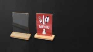 Magnetic Acrylic Sign Holder - CTSW006