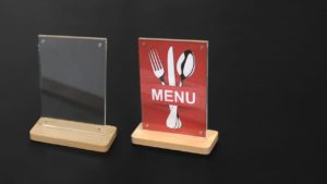 Magnetic Acrylic Sign Holder - CTSW007