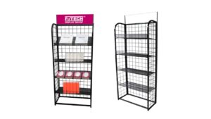 Metal Grid Panel Shelving – A47B Metal Grid Panel Shelving - A47B