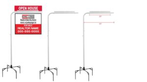 METAL LAWN SIGN POST – LP001 METAL LAWN SIGN POST - LP001