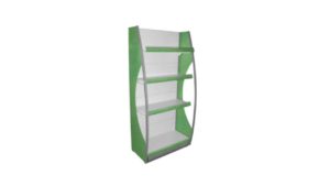 GONDOLA SHELF END UNIT GREEN – A82S GONDOLA SHELF END UNIT GREEN - A82S