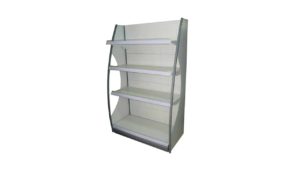 GONDOLA SHELF END UNIT IVORY – A83S GONDOLA SHELF END UNIT IVORY - A83S