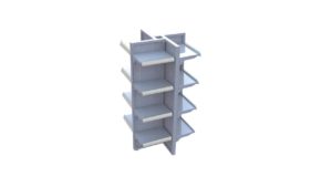 GONDOLA SHELF 4 WAY – A80 GONDOLA SHELF 4 WAY - A80