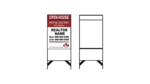 METAL LAWN SIGN - LS001