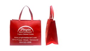 CUSTOM-MADE PINPIN RESTAURANT TOTE BAG CUSTOM-MADE PINPIN RESTAURANT TOTE BAG