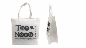 CUSTOM-MADE THE NOOK GIFTS TOTE BAGS CUSTOM-MADE THE NOOK GIFTS TOTE BAGS