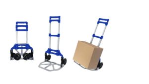 ALUMINUM COLLAPSIBLE HAND CART BLACK – HC005BLU ALUMINUM COLLAPSIBLE HAND CART BLACK - HC005BLU