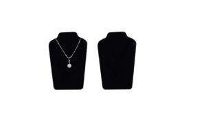 6″H Necklace Easel -LEATHERETTE NECKLACE EASEL BLACK 6″H – JN4BV 6"H Necklace Easel -LEATHERETTE NECKLACE EASEL BLACK 6"H - JN4BV