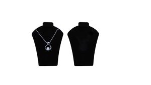VELVET NECKLACE & EARRING STANDS BLACK 5″H – JNE-5BV VELVET NECKLACE & EARRING STANDS BLACK 5"H - JNE-5BV