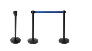 4-Way Stanchion Post – Blue 4-Way Stanchion Post - Blue