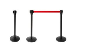 4-Way Stanchion Post - Red