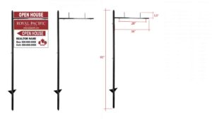 METAL SIGN LAWN POST – LP011 METAL SIGN LAWN POST - LP011