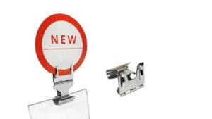 Metal Sign Clip Holder Chrome - MT001C