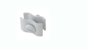 Grid Panel Butterfly Clip White – FMW-2W Grid Panel Butterfly Clip White - FMW-2W