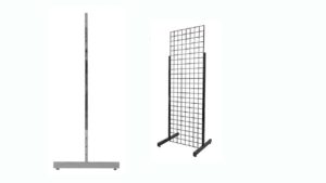 Grid Leg With Levelers Chrome – 2507C Grid Leg With Levelers Chrome - 2507C