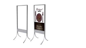 POSTER STAND BLACK - BH-48S