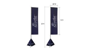 CROSSBASE FLAG 20’H – FLAG020 CROSSBASE FLAG 20'H - FLAG020