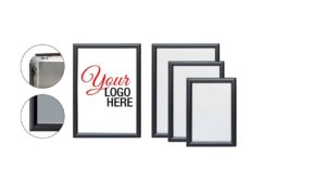 SNAP FRAME SIGN HOLDERS (BLACK) SNAP FRAME SIGN HOLDERS (BLACK)