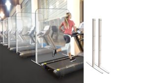 Floor Standing Support For Shield Protection – SPS010 Floor Standing Support For Shield Protection - SPS010