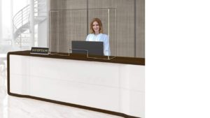 FOLDED U SHAPE PLEXIGLASS BARRIERS FOLDED U SHAPE PLEXIGLASS BARRIERS