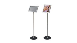 SNAP FRAME LETTER SIZE SIGN STAND – FSH011S SNAP FRAME LETTER SIZE SIGN STAND - FSH011S