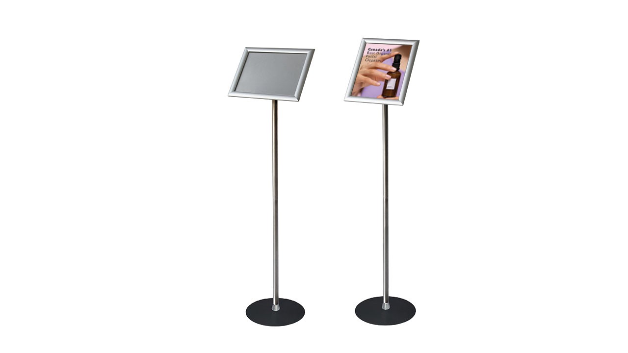 SNAP FRAME LETTER SIZE SIGN STAND - FSH011S