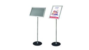 SNAP FRAME SIGN STAND SILVER – FSH017S SNAP FRAME SIGN STAND SILVER - FSH017S