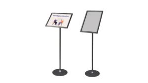 SNAP FRAME SIGN STAND BLACK – FSH017B SNAP FRAME SIGN STAND BLACK - FSH017B